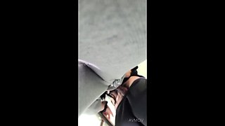 Natural Amateur blowjob outdoors exposed