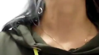 Shaving Pussy in Shop Toilet