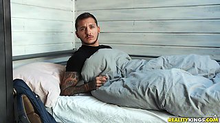 Charlie Dean's Steamy Bathroom Affair with European Passion