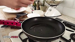 Maid Kitchen Tease