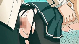 Cowgirl scene with voluptuous goomah from Hentai PD