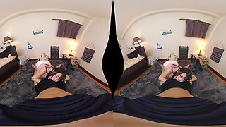 POV VR porn in 4k - amateur fetish hardcore with shy Japanese chick