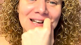 Close-up of Merce Masturbating in a Chair, Horny as Fuck