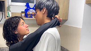 My Stepsister's First Gopher Ends with a Hard Fuck.