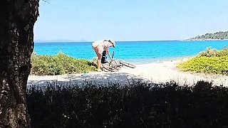 NAKED Sun Tanning Girl SPYCAM Video - SOLO Female