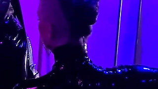 Fucking the suspended slave