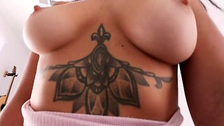 Seductive Brunette Mira Luv Delivers Intense POV Passion