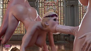 Blonde Brunette's Fetish Compilation in Homemade Animation