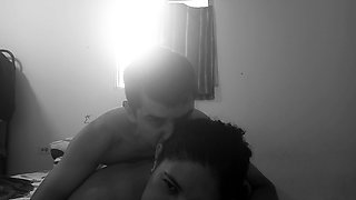 Pretty and funny girlfriend agrees to suck my cock