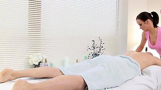 british skinny amateur teen fuck at massage