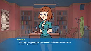 Raven from Teen Titans gets down at Camp Pinewood with big boobs