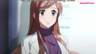 Stepsister Gets Scared When She Sees How Big Her Stepbrother's Dick Is ( Hentai )