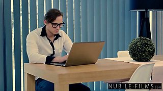 Blonde Babe Jenny Wild Sucks Stanley Johnsons Big Dick And Gets Creamy Pussy Pounded Hard