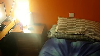 Multiple quivering anal orgasm from college teen. Made in