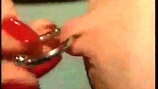 My sexy piercings - Pierced MILF Anita putting her rings in