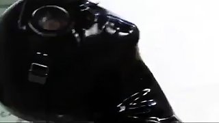 Perverser deutscher Latex-Anal