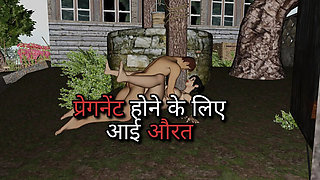 Cheating Desi Wife Gets Pregnant From Another Guy - Big Tits Doggy Style Hindi Sex