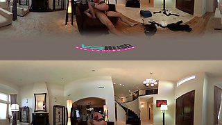 VRHUSH Big tits MILF Nikki Benz pussy hammered by Danny
