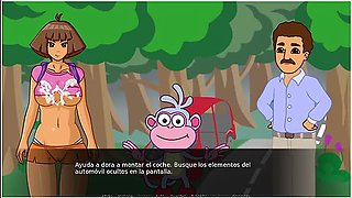 Dora The Explorer Tales Of The Dark Forest - Car Toon