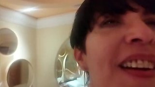 Horny Wife Gives Blowjob and Gets Creampie on Valentine's Day Afternoon