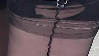 Aunty Sandra in White Rago Girdle