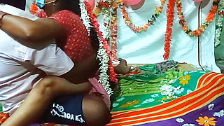 Tamil aunty birthday enjoying sex