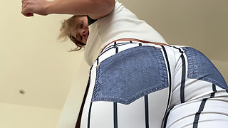 Worship My Farting Ass in Leggings