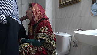 Kurdish Granny Sucks Lets African Immigrant Cum in Her Mature Mouth