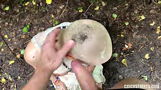 Lesbian Bald Teen Fucked Outdoors