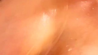 Chubby Brunette Big Boobs Dildo Masturbation