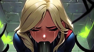 Supergirl Gets Gangbanged Again