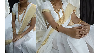 South Indian wife is seducing her husband and ready to fuck