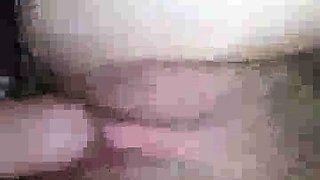 hot amateur blonde babe plays with bbc bb