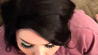 Cum Swallowing Mouth Only Blowjob with Post Orgasm