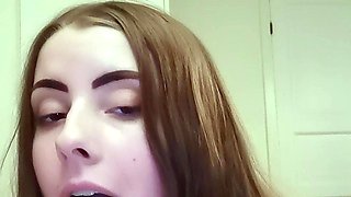 Amateur Facial For Teen Brunette