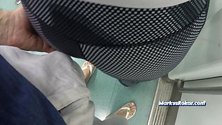 Horny Stepmom Touch a Stranger in Train! Should I Tell My Stepdad This?