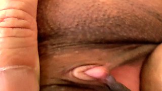 This brunette chick with nice big boobs and a pretty face is