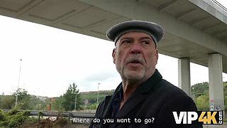 MILF Blonde Mackenzie Page Cheats In Taxi - Blowjob For Ride Instead Of Cash