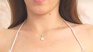 Petite Brunette Karoling Rides the Huge Dick of Her Doctor Because She Feels Sick