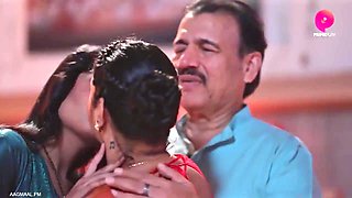 Indian hot MILFs threesome porn video