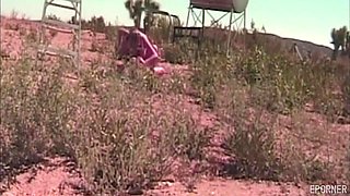 Selena And Bruck In The Natural Vibes - Vintage outdoor hardcore with busty mom