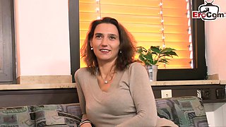 Normal Germans from next door persuaded to sex casting