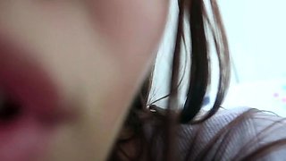 Shy brunette homemade amateur webcam teen