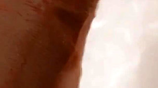 What Do Teenagers Usually Do in the Bathroom? Stretching My Tight Pussy with a Big Cock