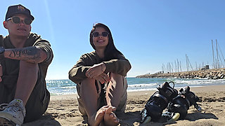 Cheating Girlfriend FUCKS Stranger In PUBLIC Bathroom!