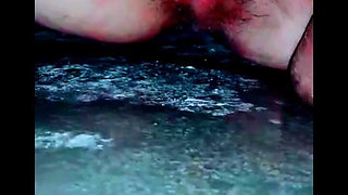 A Lot of Water Is Coming Out of My Pussy, I Went to the Toilet and Masturbated, My Pussy Has Become Completely Wet, a Lot of Wat
