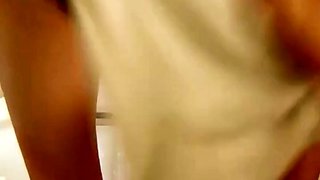 Shower Time for Blonde Amateur with Hair Down There