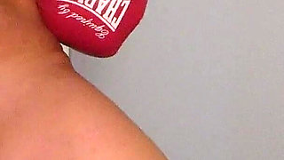 Horny Video Call Boxing with a Fan