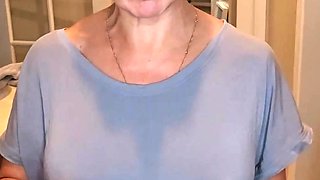 Leann amateur beautiful brunette with big boobs