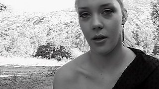 Cute amateur webcam teen girl toying pussy on webcam